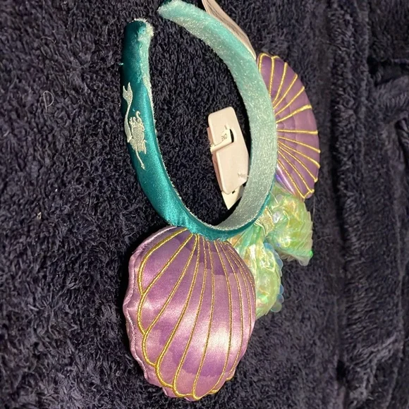 NWT Disney Minnie Mouse ears Little Mermaid 30th Anniversary - Picture 2 of 3